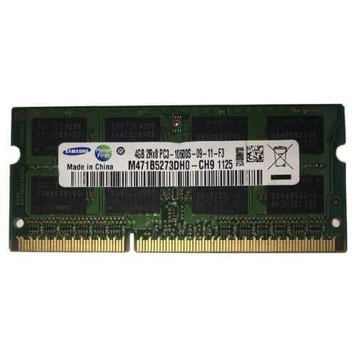 رم لپ تاپ سامسونگ DDR3 pc3 10600s MHz 4GB171744